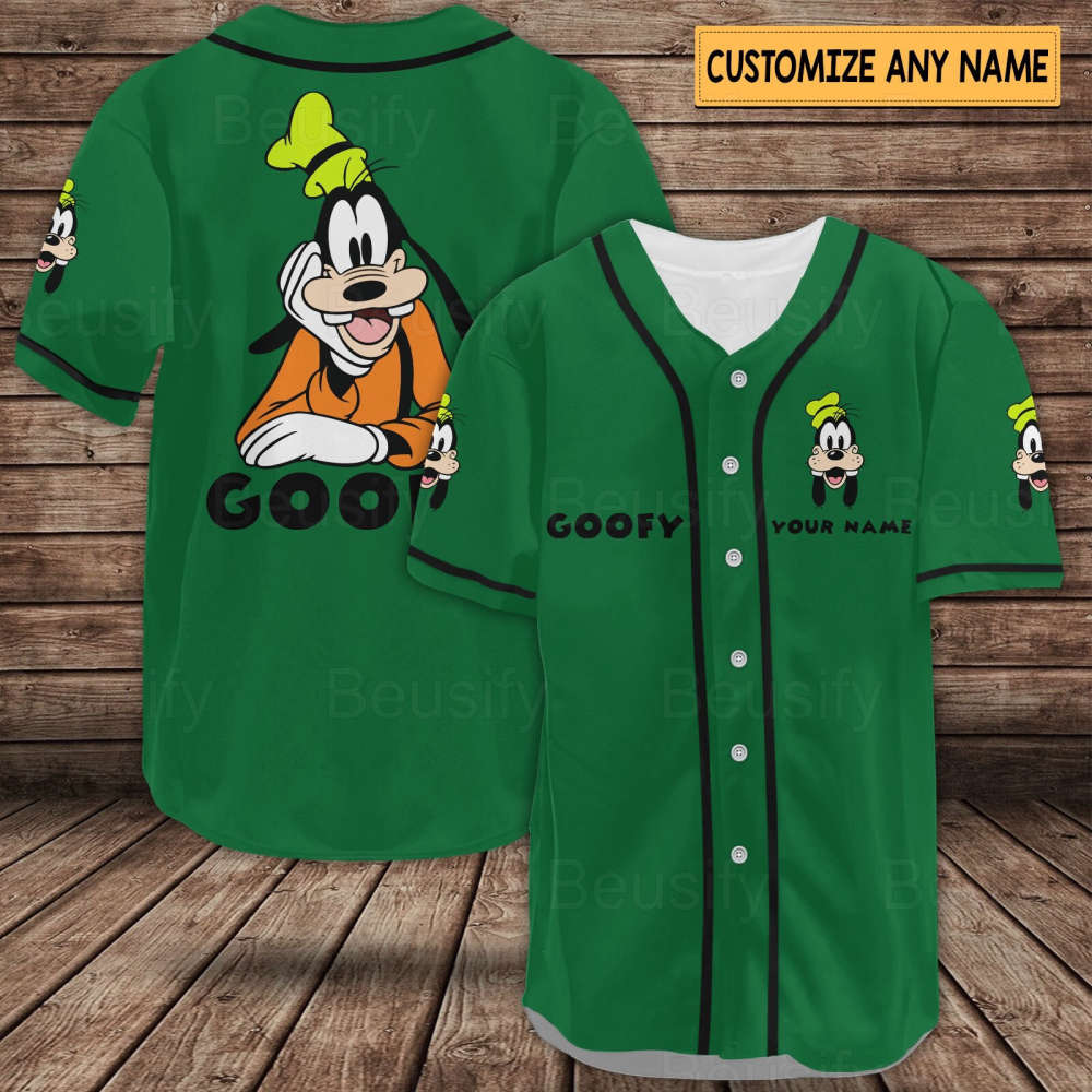 Goofy Baseball Jersey, Goofy Shirt, Goofy Jersey - lylyprint.com