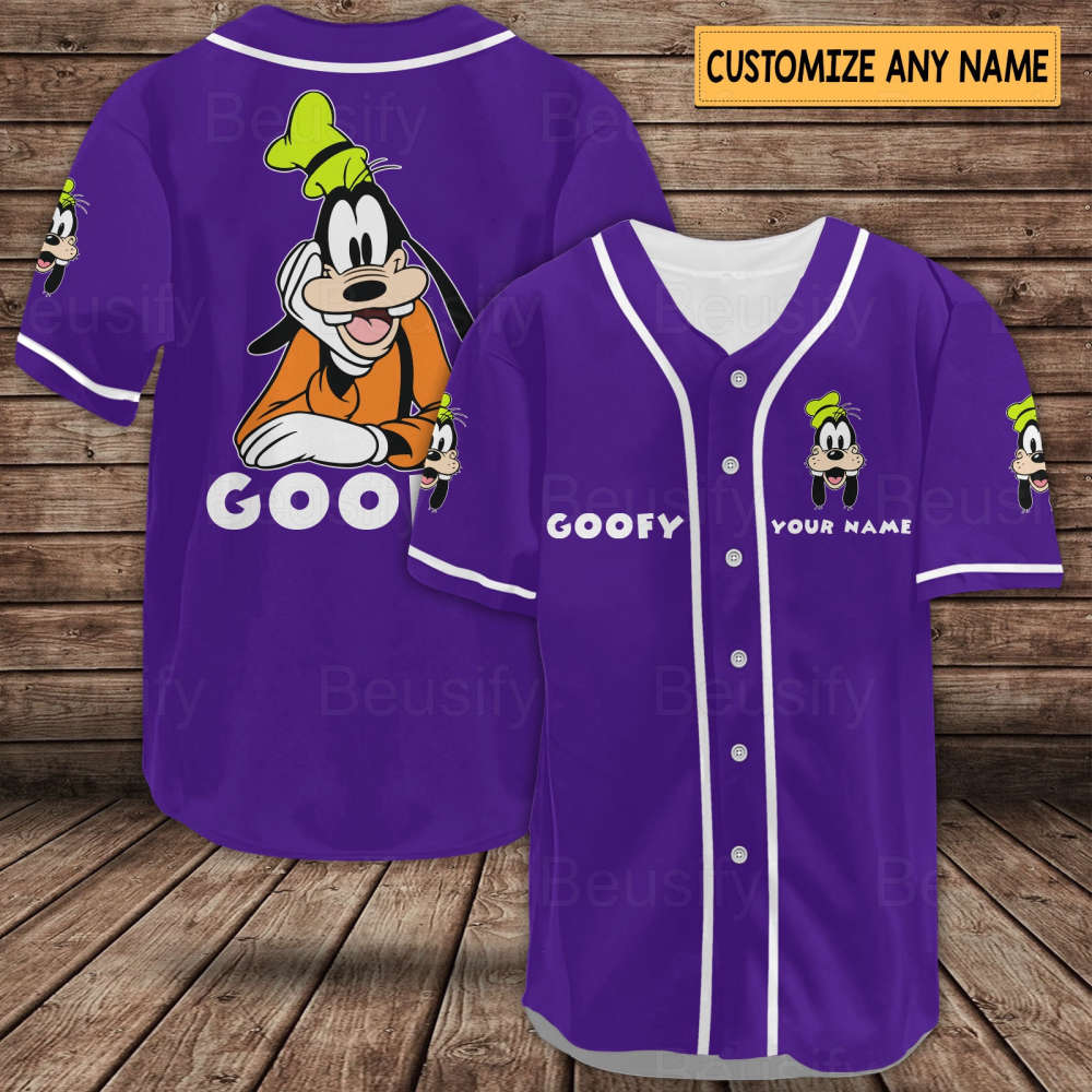 Goofy Baseball Jersey, Goofy Shirt, Goofy Jersey - lylyprint.com