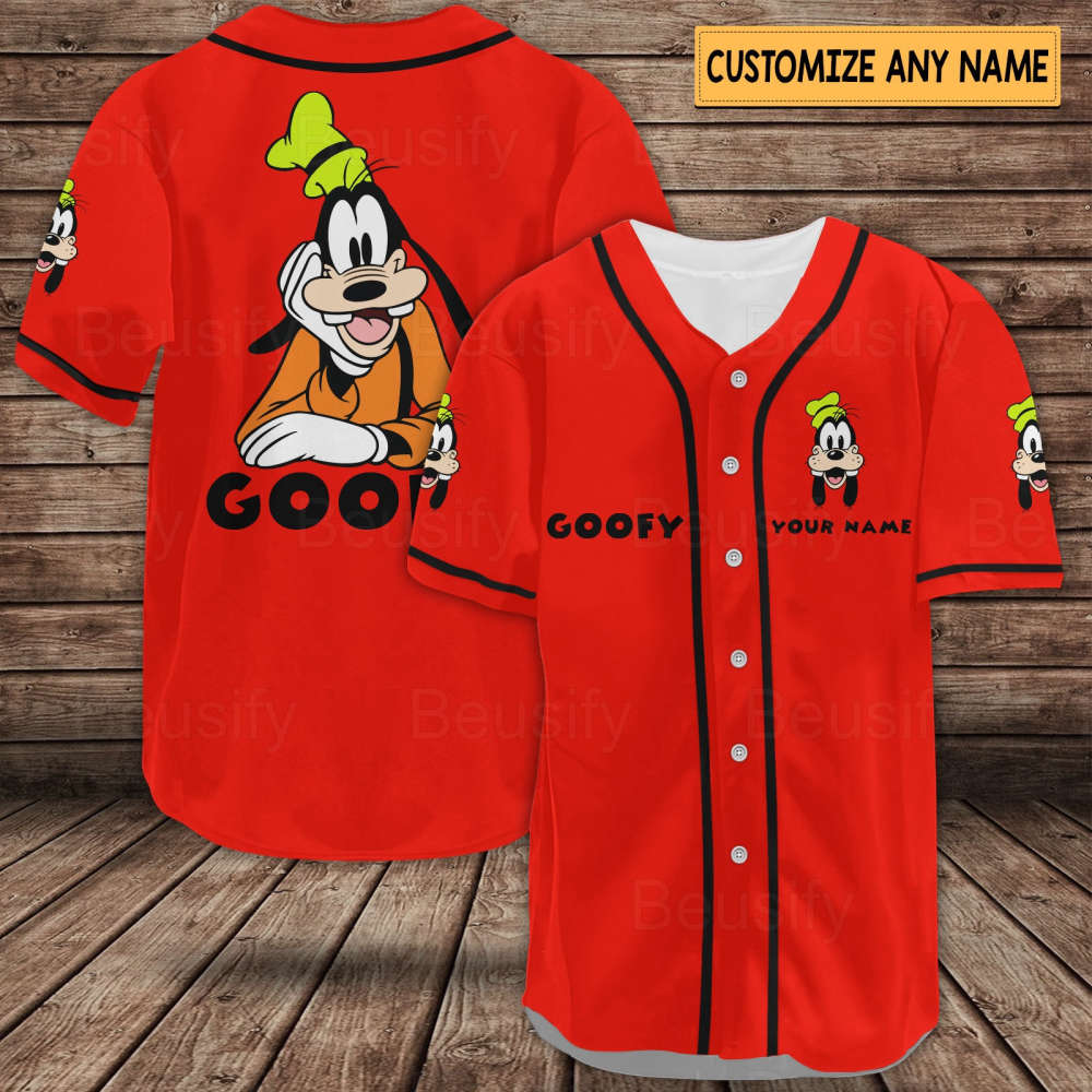 Goofy Baseball Jersey, Goofy Shirt, Goofy Jersey - lylyprint.com