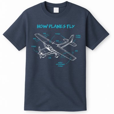 How Planes Fly Funny Aviation Gift RC Plane Pilot T-Shirt