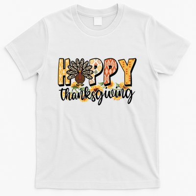 Happy Thanksgiving Turkey Cute Holiday T-Shirt