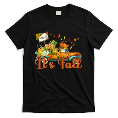 Its Fall Pumpkin Vintage Truck T-Shirt