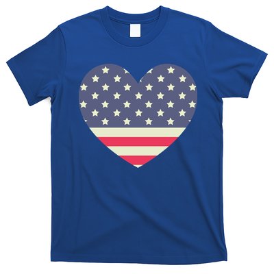 I Love America I Love Usa Heart Cute Gift T-Shirt