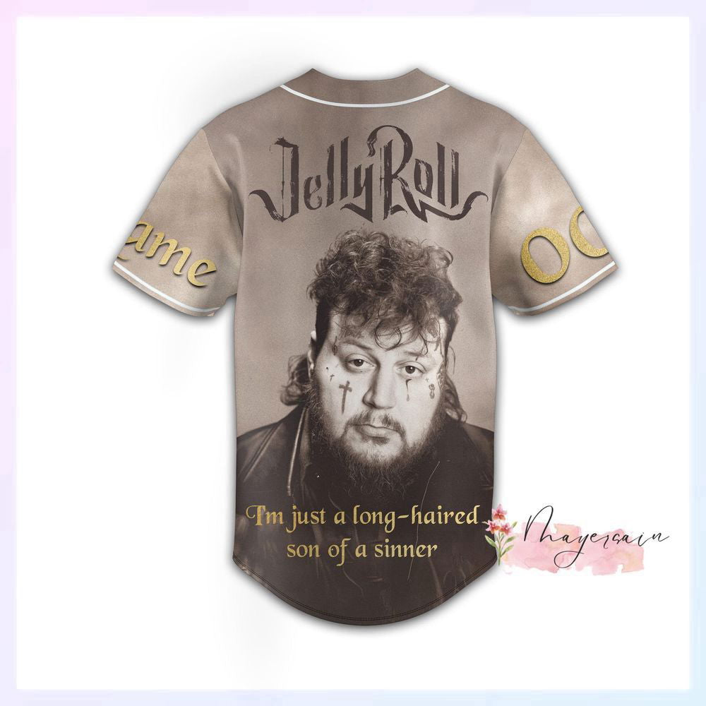 Jelly Roll Baseball Jersey Shirt - lylyprint.com