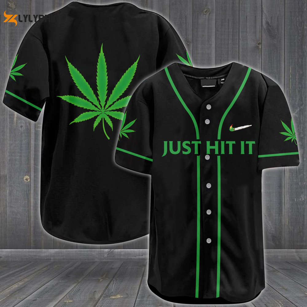 Just Hit It All Over Print Unisex Baseball Jersey - lylyprint.com