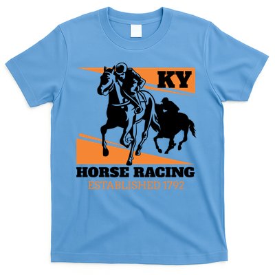 Kentucky Horse Racing Vintage Ky Derby Horse Jockey Costume Gift T-Shirt