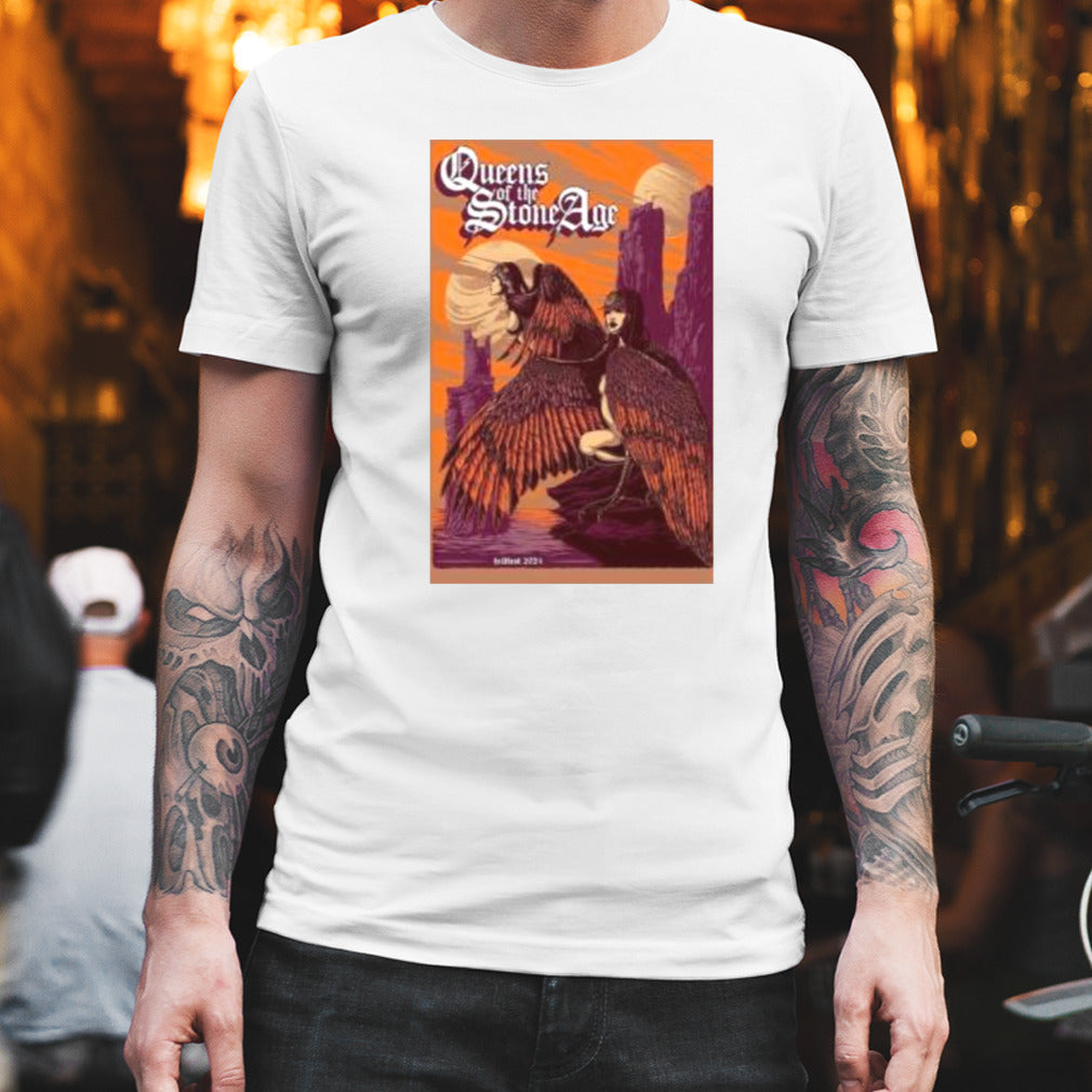 l Poster Show Queens Of The Stone Age On June 30, 2024 At Val de Moine Shirt