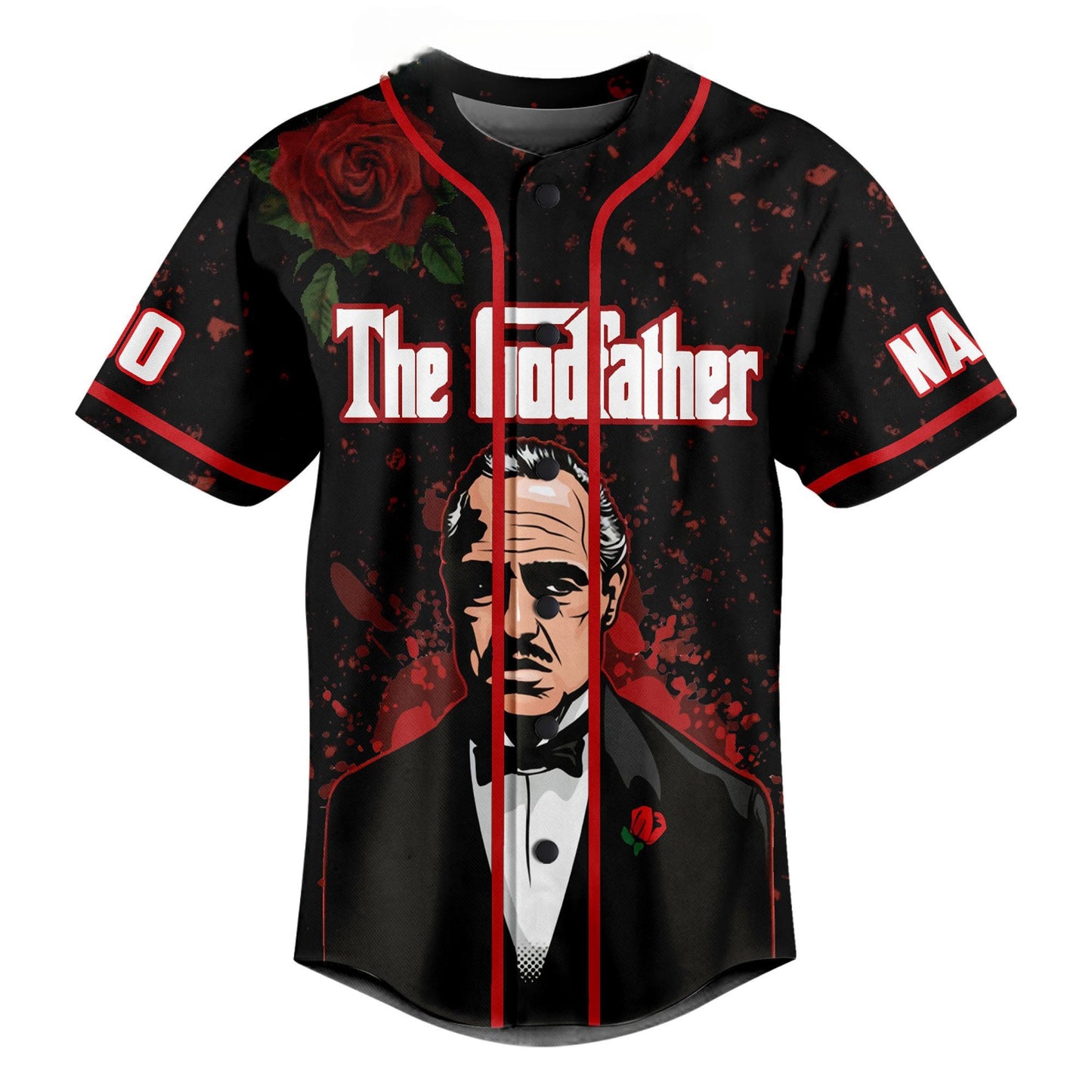 Legendary Cool The Godfather Customized Baseball Jersey