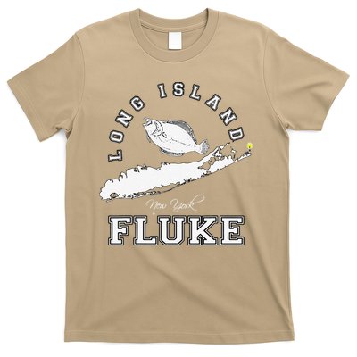 Long Island New York Fluke Fishing Graphic T-Shirt