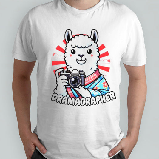 llama photographer shirt