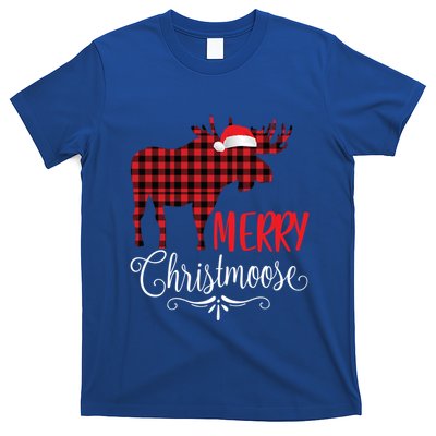 Merry Christmoose Family Christmas Pajamas Moose Funny Gift T-Shirt