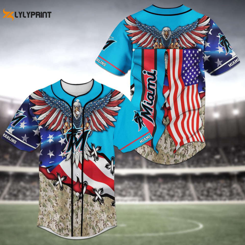 Miami Marlins Baseball Jersey - lylyprint.com