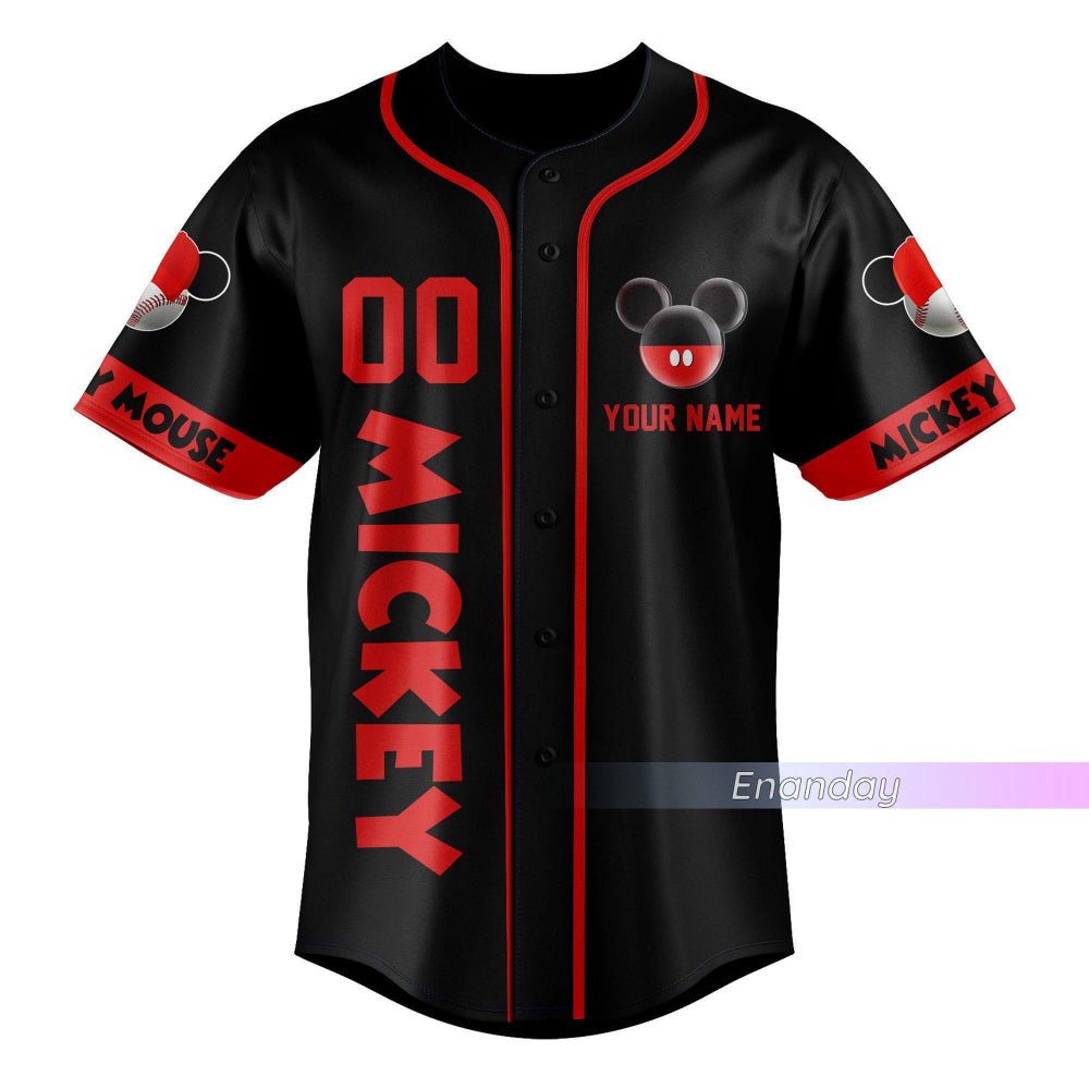 Mickey Jersey Shirt: Custom Baseball Jersey for Men - Top-Quality Mickey Sports Gear - Bafud