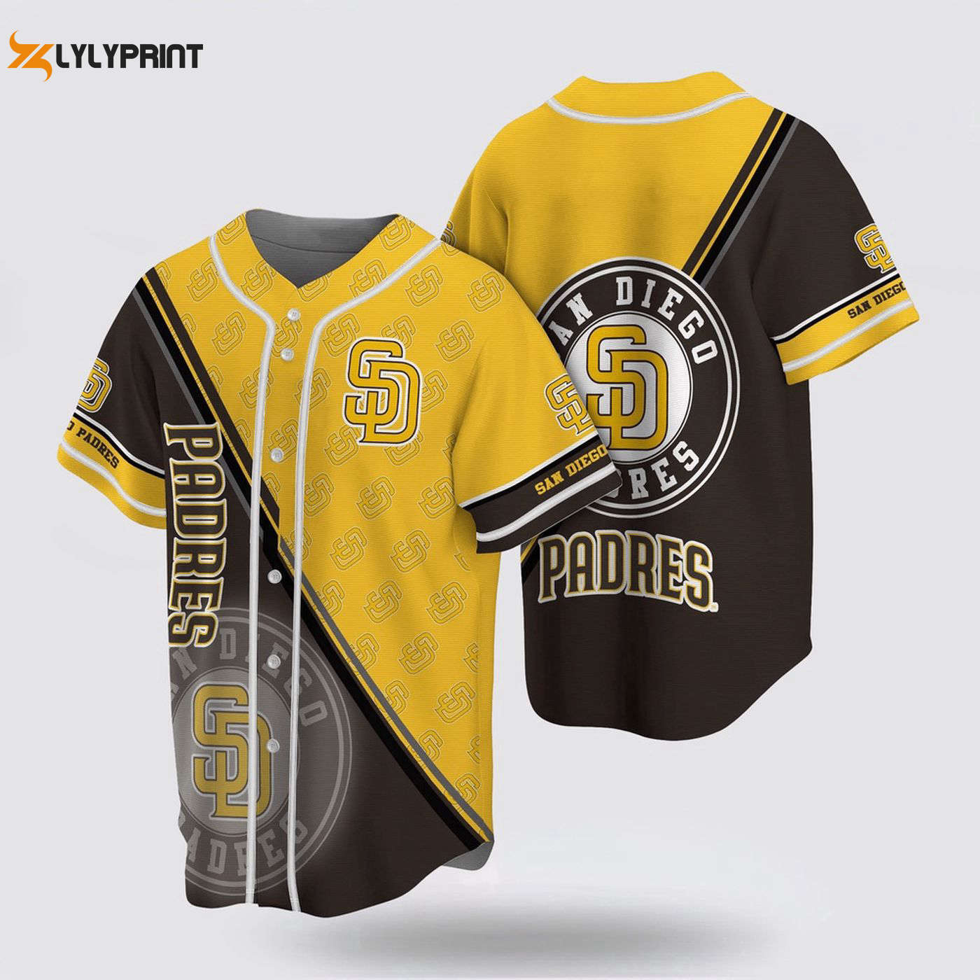 MLB San Diego Padres Fan Jersey: Simple Design for Ultimate Baseball Fans! - lylyprint.com