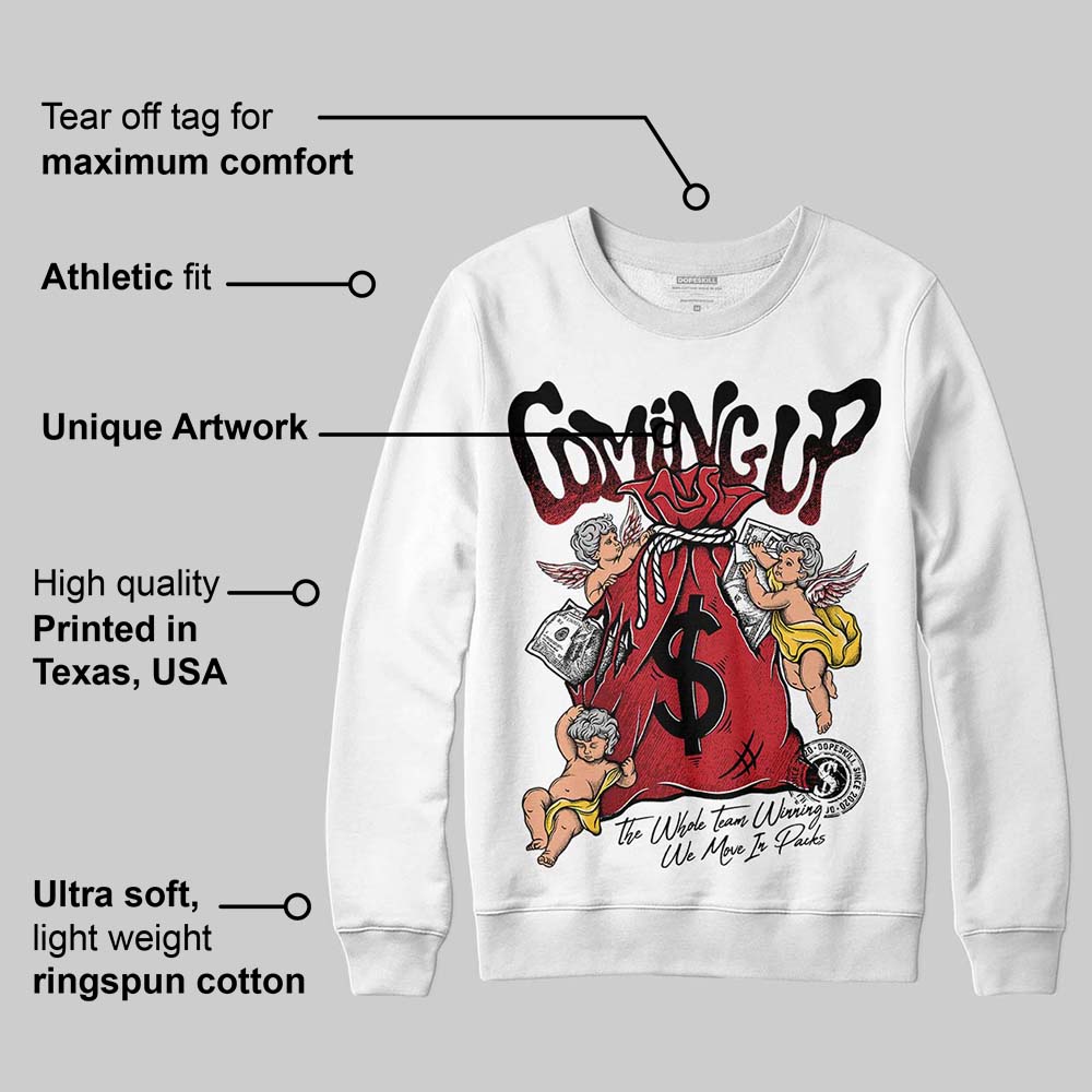 Ferrari 14s DopeSkill Sweatshirt Money Bag Coming Up Graphic