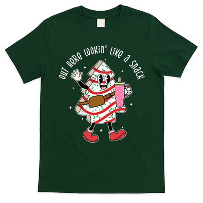 Out Here Lookin Like A Snack Christmas Funny T-Shirt