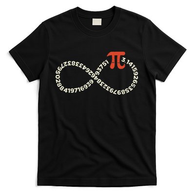 Pi Day Funny Infinity Symbol Math Geek Infinite Sign T-Shirt