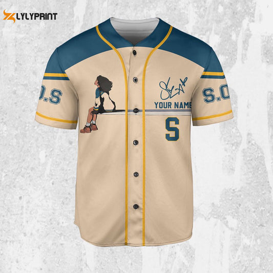 Personalize SZA New Album Merch Jersey, Sza Baseball Jersey, SOS New Album - lylyprint.com