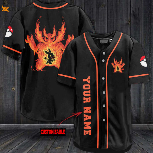 Personalized Emboar Baseball Jersey - lylyprint.com