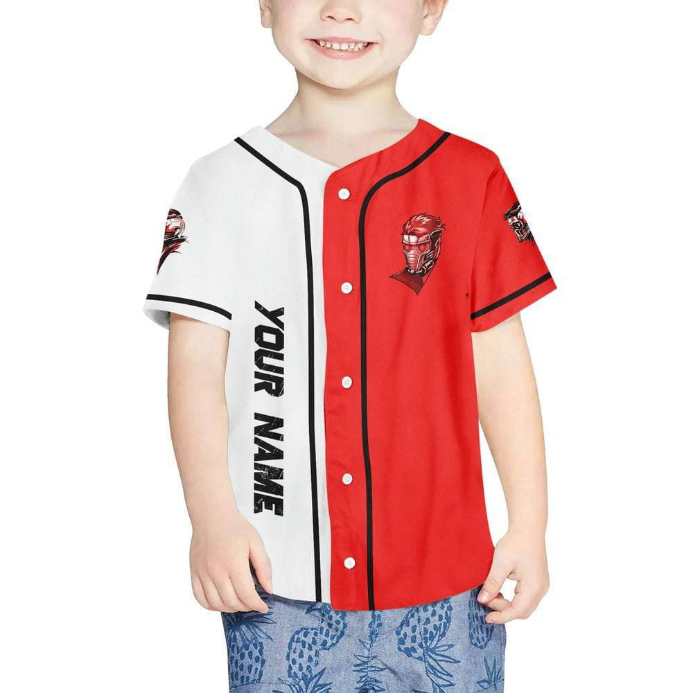 Personalized Star Lord Guardian Of The Galaxy Baseball Jersey - lylyprint.com