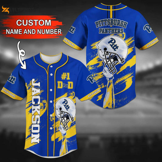 Pittsburgh Panthers Personalized Baseball Jersey - lylyprint.com