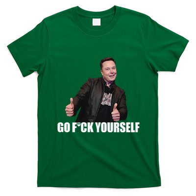 Papa Swolio Go Fuck Yourself Thumbs Up Funny Elon Musk T-Shirt