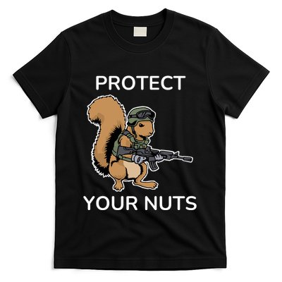 Protect Your Nuts Funny Squirrel Lover T-Shirt
