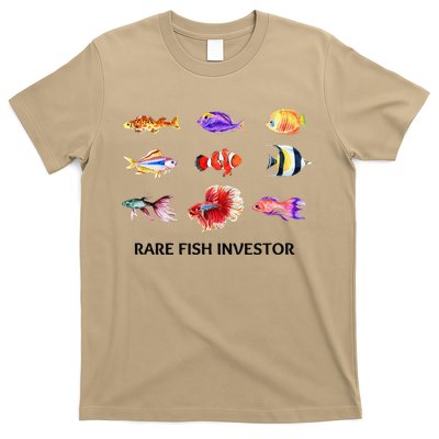 Rare Fish Investor Funny Fishing Season T-Shirt