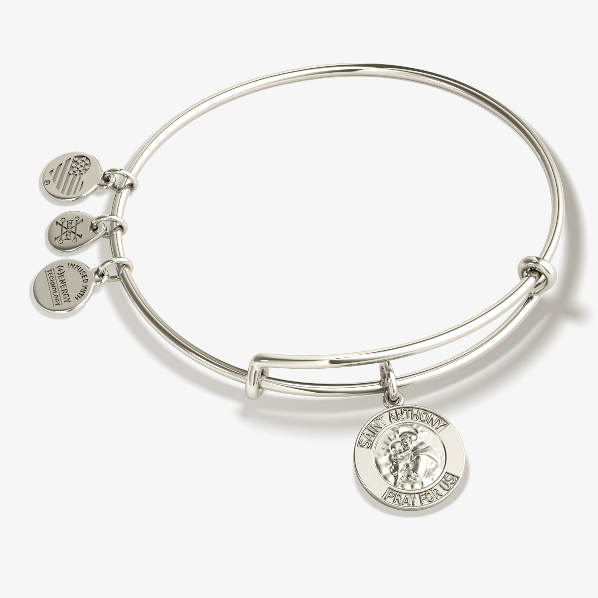 Saint Anthony 'Pray For Us' Charm Bangle