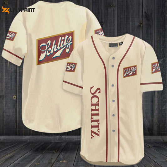 Schlitz Beer Baseball Jersey - lylyprint.com