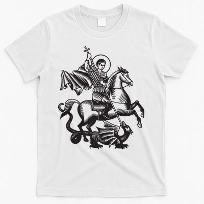 Saint George Christian Sveti Djordje Martyr Soldier Crusader T-Shirt