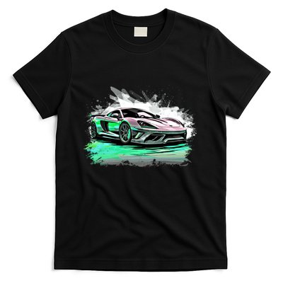 Supercar Sports Car Exotic Concept Art Hypercar Graphic Meaningful Gift T-Shirt