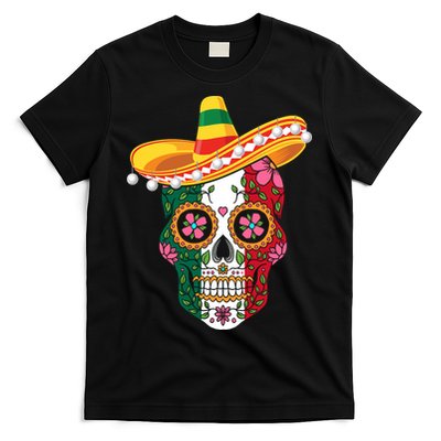 SUGAR SKULL FUNNY CINCO DE MAYO T T-Shirt