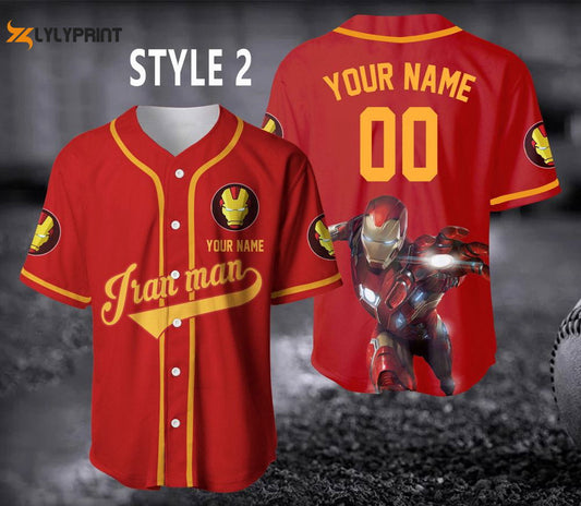 Superhero Jersey, Superhero Birthday Gift, Marvel jersey, Avengers Baseball Jerseys - lylyprint.com
