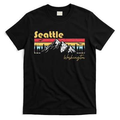 Seattle Washington Roots Hometown Vintage Home State Pride T-Shirt