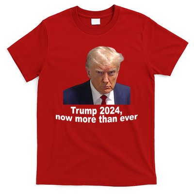 Trump 2024 Now More Than Ever Mugshot Political T-Shirt