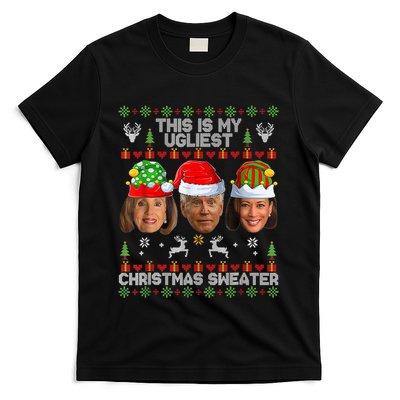 This Is My Ugliest Christmas Antibiden Sweater Funny Xmas T-Shirt