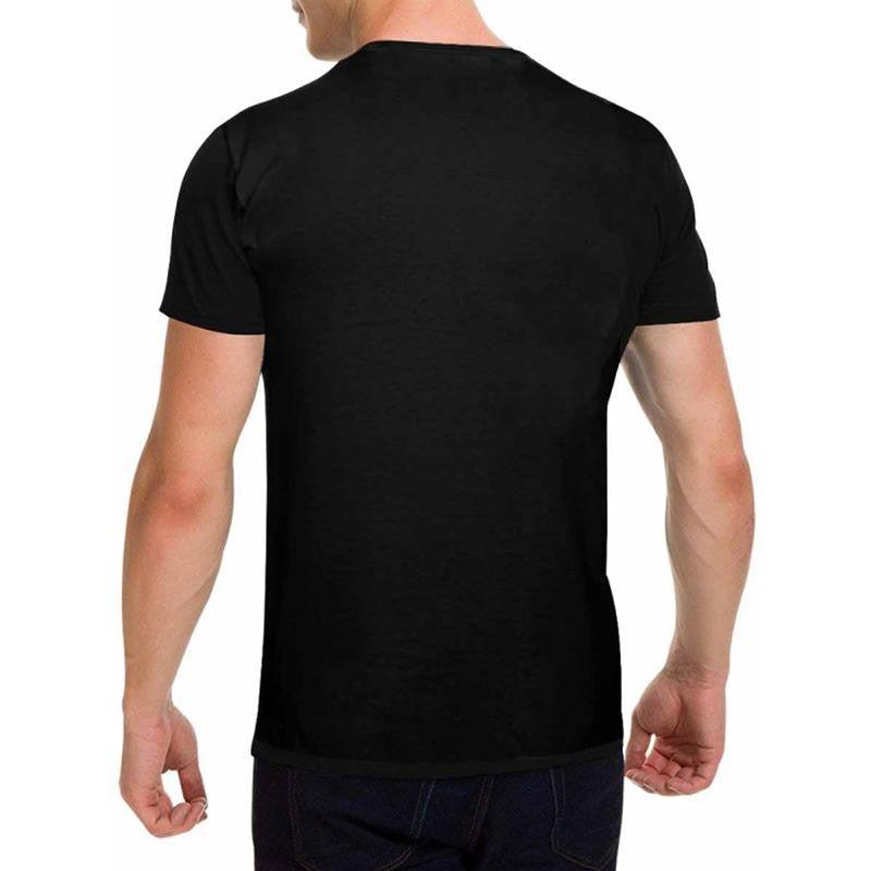 Men's Print Family High Quality Cotton Classic Fit Words Novelty Vintage Pattern T-Shirt Summer Funny Pattern Tee Retro Chill Breathable T-Shirt, Made In USA