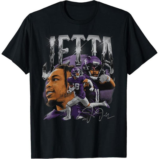 Retro Justin Tee Jefferson Design 90s Graphic T-Shirt
