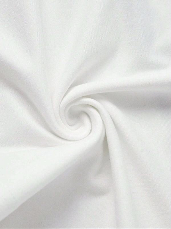 Women's Letter Print Round Neck Crop Tee, Casual Short Sleeve Crew Neck T-Shirt for Summer, Graphic Tees,Â Streetwear Women's Top for Daily Wear