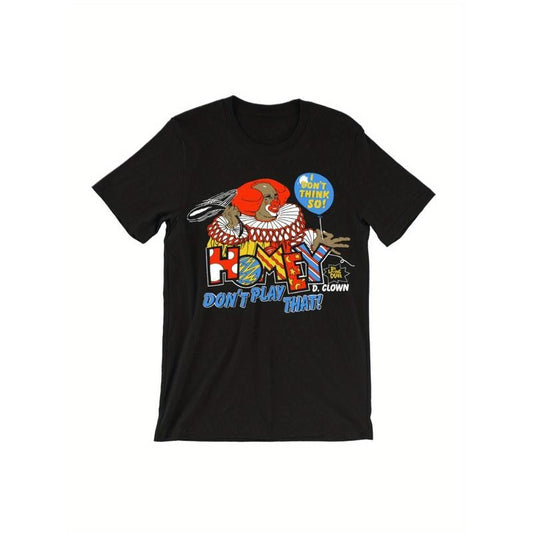 Vintage-Inspired Homey D. Clown T-Shirt - 90's Retro Sitcom TV Fan Tee with Colorful Graphic Print - Fun Novelty Gift for Men and Women