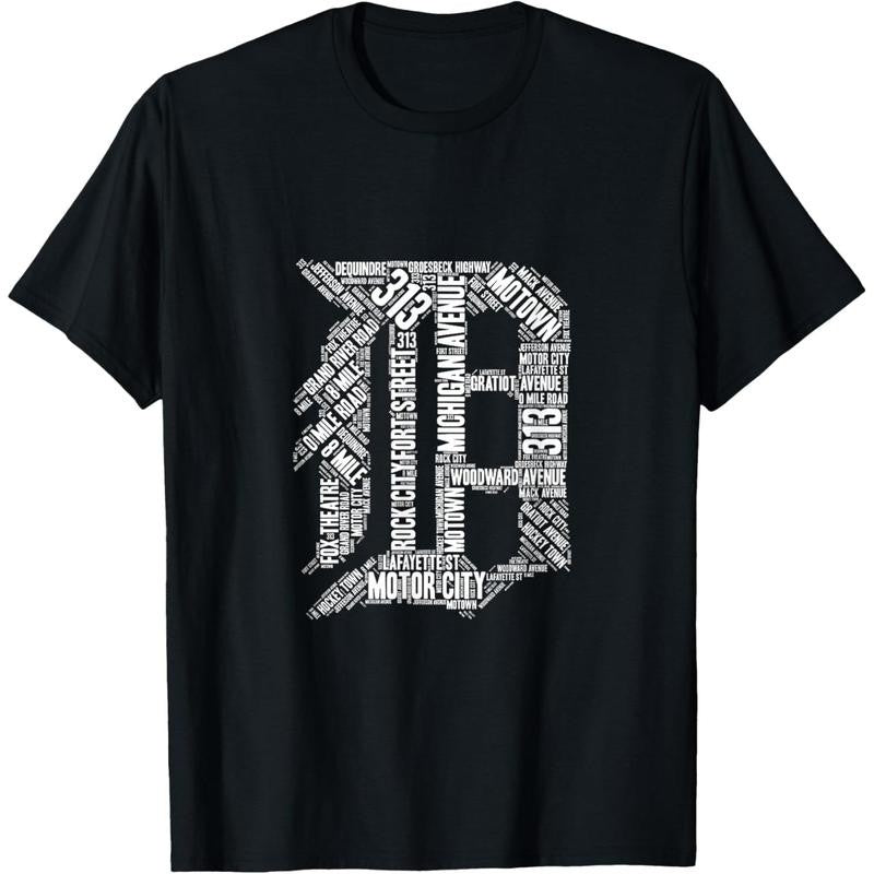 Detroit Graphic D T-Shirt