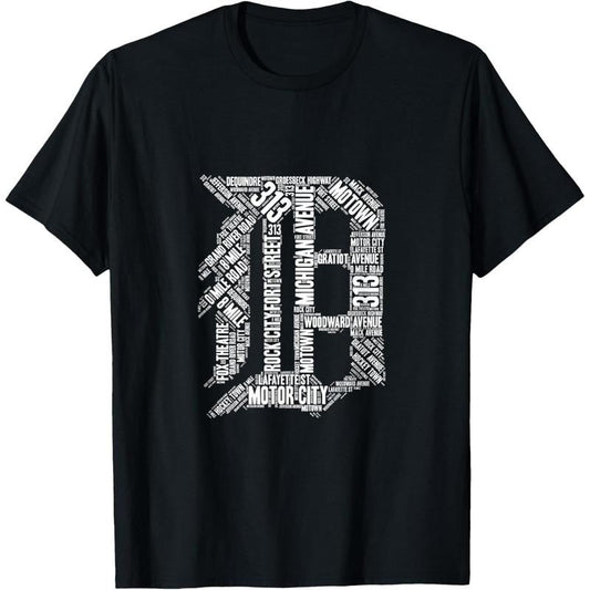 Detroit Graphic D T-Shirt