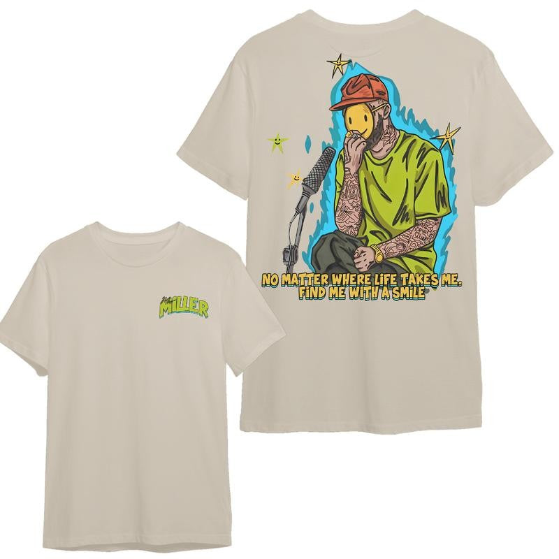 No Matter 2 Sides T-Shirt/Hoodie Mac Miller Unisex T-Shirt/Hoodie,Vintage for Men and Women, Unisex Vintage Crewneck Tee - Casual