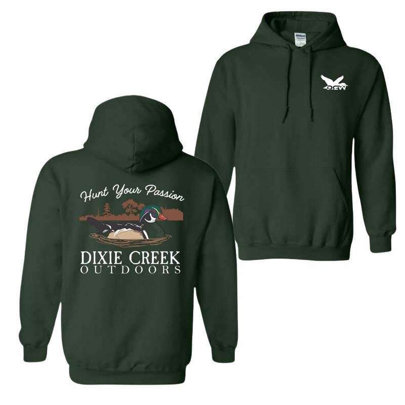 Dixie Creek Outdoors Hunt Your Passion Hoodie And T-shirt, Woodrow Shirt, Unisex Hoodie For Men and Women