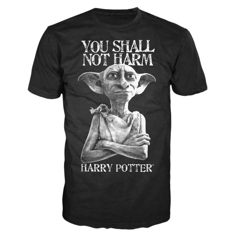 2024 Harry Potter Dobby Tee - Black Men's Shirt - No HarmUnisex Shirt
