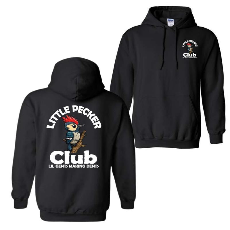 Little Pecker Club Men's Hoodie, Vintage Hoodie, Gift For Men, Unisex Shirt