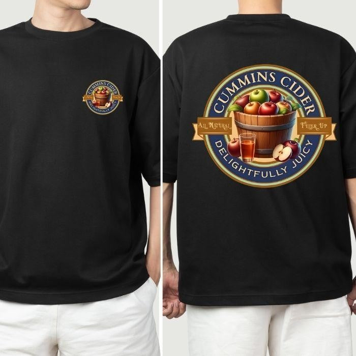 [Sale Up To 65%] Cummins Cider, Mens Funny T-shirt, Unisex Shirt, Vintage Shirt, Hot Trend, For Men, For Women