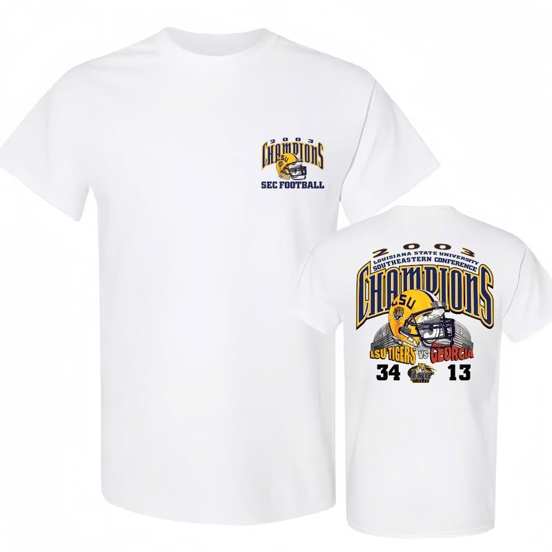 LSU Champions LSU Tiger vs Georgis Tee Vintage T-shirt/Hoodie Vintage Style Unisex T-shirt/Hoodie, Vintage for Men and Women