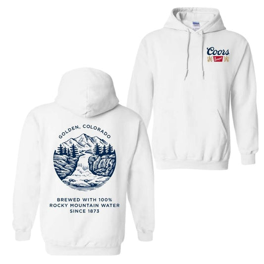 Coors Banquet Beer Golden Colorado Hoodie, Unisex Hoodie, For Men, For Women